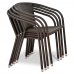 Комплект дачной мебели Афина Мебель T282ANS/Y137C-W53 Brown 2Pcs