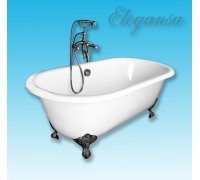 Чугунная ванна Elegansa Gretta Chrome