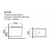 Унитаз Black&White W-719 подвесной