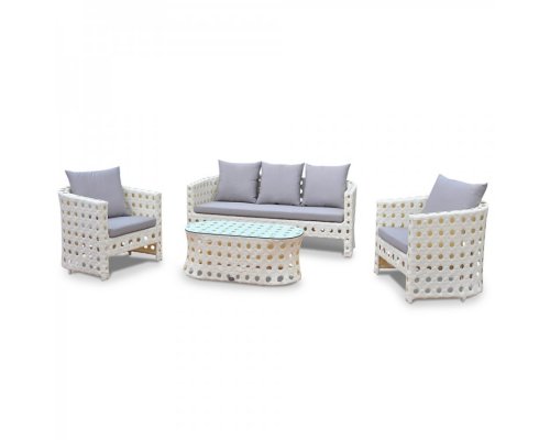 Комплект дачной мебели KVIMOL KM-0008 белый