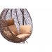 Подвесное кресло KVIMOL KM-0001 средняя коричневая корзина