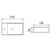 Раковина WeltWasser WW SK AISBACH 5092 MW L