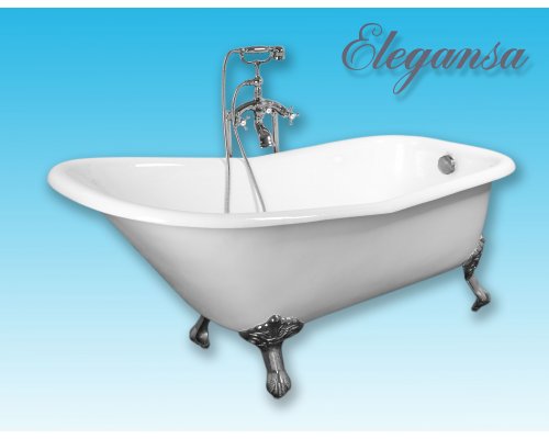 Чугунная ванна Elegansa Schale Chrome